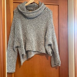 Free People cowl neck sweater